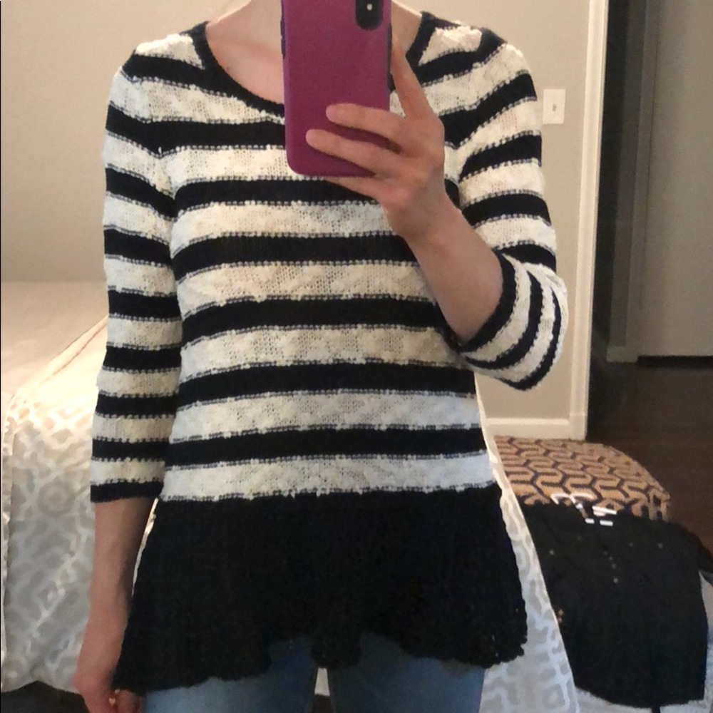 Anthropologie knit sweater